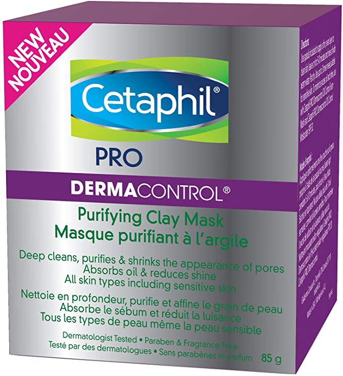 Cetaphil Pro Dermacontrol Purifying Clay Mask, 85 Grams