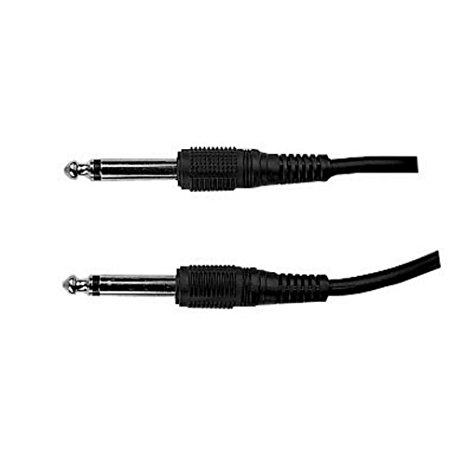 Shure WA303 - 2' Standard Guitar Cable with 1/4-Inch Connector on Each End