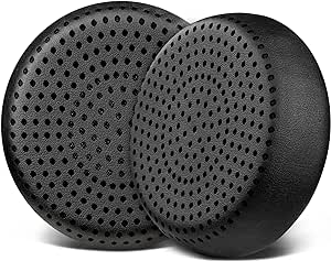 SOULWIT Earpads Replacement for Skullcandy Grind Wired/Wireless Bluetooth On-Ear Headphones, Ear Pads Cushions with Softer Leather, Noise Isolation Foam