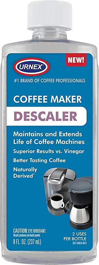Descaler (2 Uses Per Bottle) - Universal Descaling Solution for Keurig, Nespresso, Delonghi and All Single Use Coffee and Espresso Machines - Made in The USA