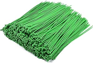 Bolt Dropper Zip Ties Pack of 1000-12'' Green Heavy Duty Cable Ties - 40lb Strength Self-Locking Nylon Wire Ties - Weather-Resistant Zip Tie for Cable Management and Securing Various Items