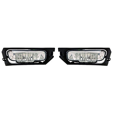 Mercury Grand Marquis 2006-2011 Foglight Assembly Pair Driver and Passenger Side (NSF Certified) FO2592227, FO2593227