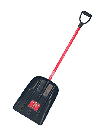 Bully Tools 92400 Mulch/Snow Scoop with Fiberglass D-Grip Handle