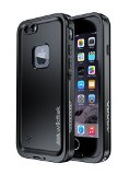 Wildtek Repel Series Waterproof Case for iPhone 6  6S Plus 55-Inch - Black