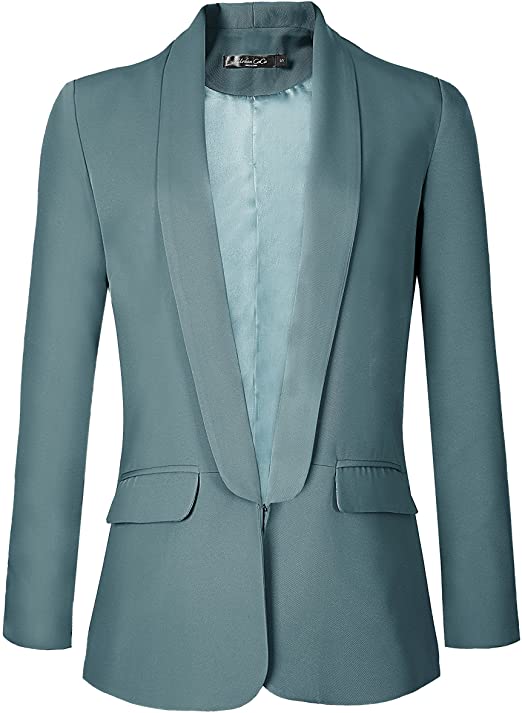 Urban CoCo Women's Office Blazer Jacket Open Front