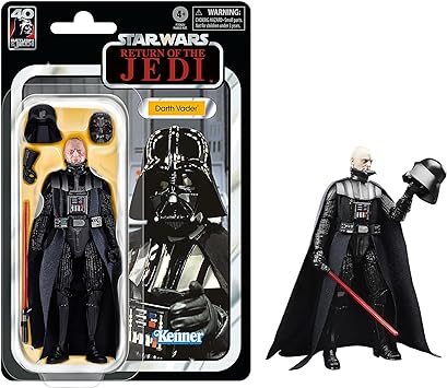 Star Wars The Black Series Darth Vader, Star Wars: Return of the Jedi 40th Anniversary 6-Inch Action Figures