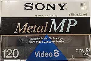 Camcorder Video Tape 8 mm Standard 120 Minutes