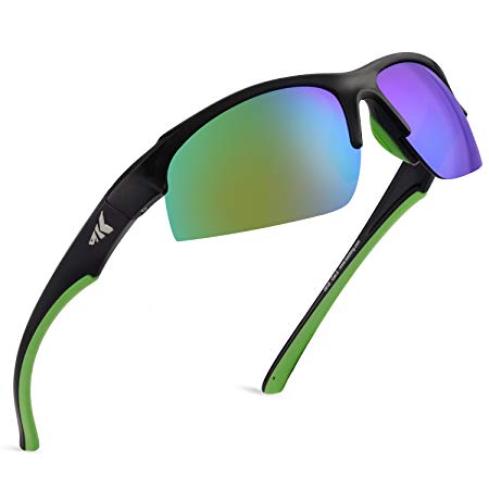 KastKing Cuivre Polarized Sport Sunglasses for Men and Women,Ideal for Driving Fishing Cycling and Running,UV Protection