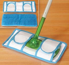 Set of 2 REUSABLE MOP PADS