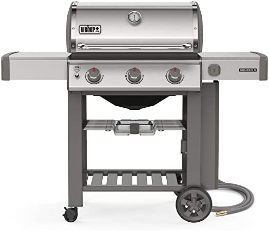 Weber 66001001 Genesis II S-310 NG Gas Grills, Stainless Steel