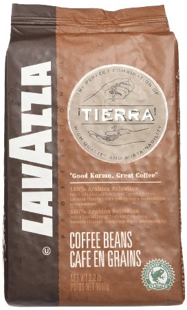 Lavazza Tierra! Intenso - Whole Bean Espresso Coffee, 2.2-Pound Bag