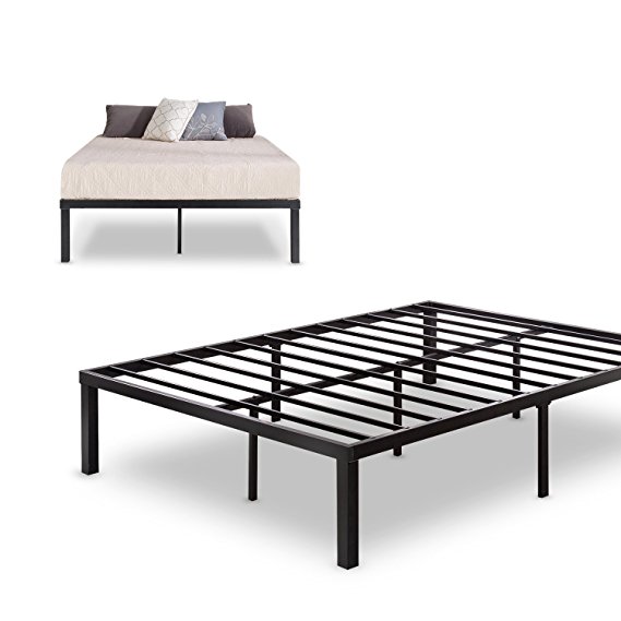 Zinus Quick Lock 14 Inch Metal Platform Bed Frame, Mattress Foundation, No Box Spring Needed, Twin