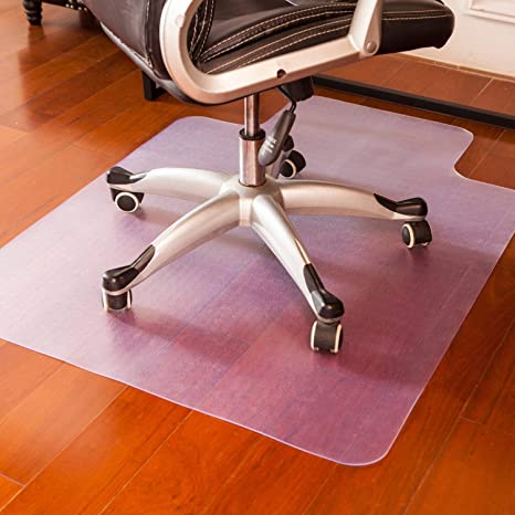 Mysuntown Carpet Chair Mats, 36'' x 48'' inches Desk Chair Mat for Hardwood Floor Protectors for Gaming Computer Chair Anti-Slip Hard Floor Chair Mat