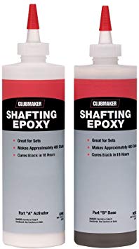 Clubmaker Shafting Epoxy-1/2 Pint Black(FLEX: N/A, LENGTH:N/A, COLOR:N/A, HEAD:N/A)