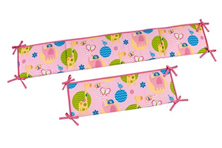 Little Bedding Forever Friends Traditional Padded Bumper