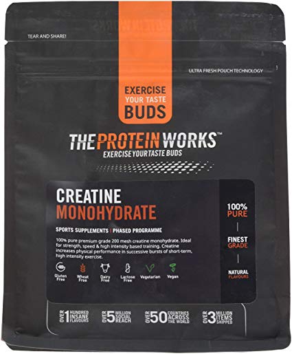 The Protein Works Creatine Monohydrate Powder, Unflavoured, 100 g