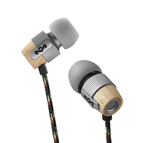 House of Marley EM-FE003-SM Redemption Song Mist In-Ear Headphones with Apple Three-Button Controller