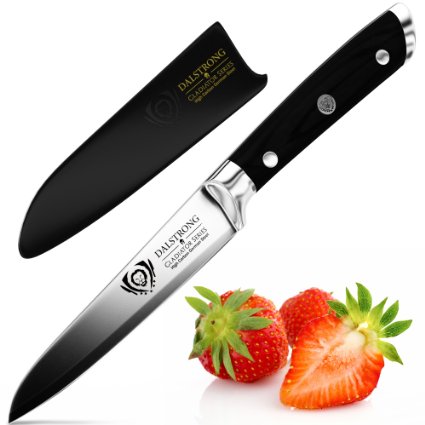 DALSTRONG Paring Knife - Gladiator Series - German Steel - 375quot 95 mm