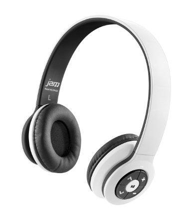 JAM Transit Wireless Headphones White HX-HP420WT