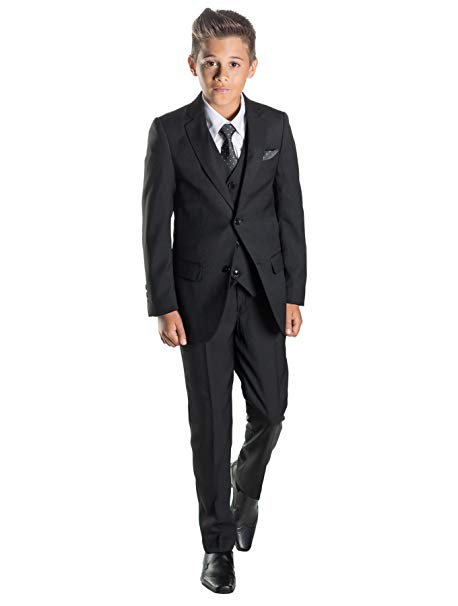 Paisley of London, Philip Suit, Boys Formal Occasion Suit, Kids Slim-Fit Suit, X-Large - 20