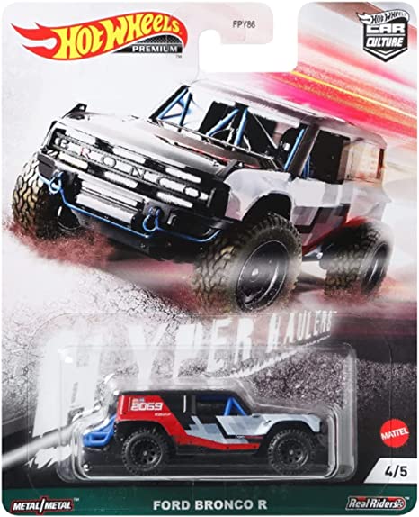 Hot Wheels Car Culture Circuit Legends Vehicles for 3 Kids Years Old & Up, Premium Collection of Car Culture 1:64 Scale Vehicles