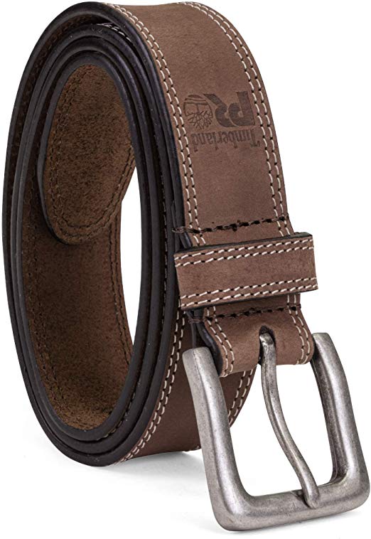 Timberland PRO Men's 38mm Boot Leather Belt