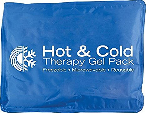 EVA Medical Hot & Cold Reusable Gel Pack Heating Pad for Pain Relief (Lab Tested & Measured)