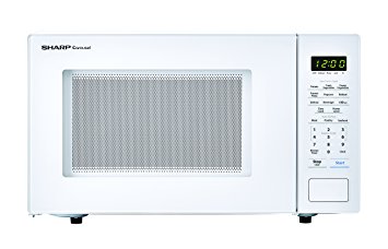 Sharp Microwaves ZSMC1131CW Sharp 1,000W Countertop Microwave Oven, 1.1 Cubic Foot, White