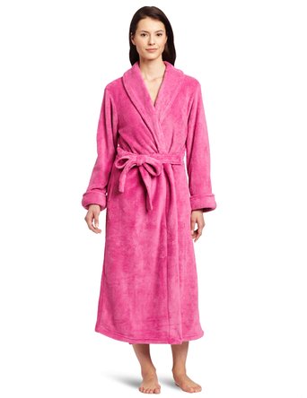 Casual Moments Womens Wrap Robe