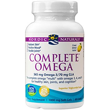 Nordic Naturals - Complete Omega, Supports Healthy Skin, Joints, and Cognition, 60 Soft Gels (FFP)