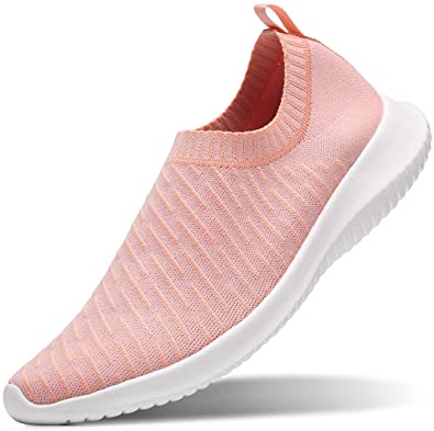 MATRIP Womens Comfort Elastic Sock Slip On Walking Shoes Lightweight Non-Slip(Size:5.5-11)
