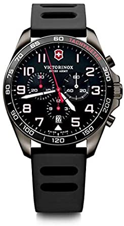 Victorinox Men's FieldForce Sport Chronograph - Swiss Made Analogue Quartz Stainless Steel Watch 241889