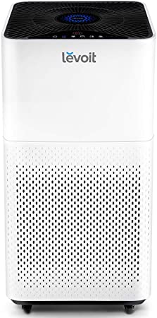 LEVOIT Air Purifier for Home Large Room with True HEPA Filter, Air Cleaner for Allergies and Pets, Smokers, Mold, Pollen, Dust, Quiet Odor Eliminators for Bedroom, 463 Sq. Ft, LV-H135 (Renewed)