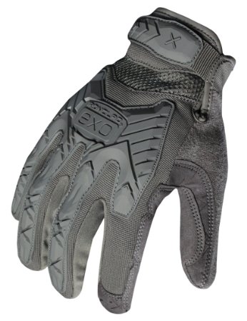 Ironclad EXOT-IGRY-06-XXL Tactical Operator Impact Glove, Gray, XX-Large