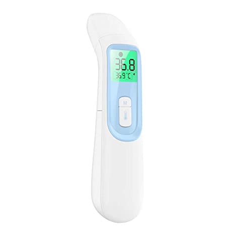 [0330 Upgrade]Thermometer for Adult Non-Contact Digital Infrared Forehead Thermometer - with Fever Alert Function, 3 in 1 Digital Infrared Thermometer for Baby, Adults
