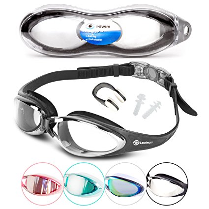 i SWIM PRO Swimming Goggles – No Leaking, Anti-Fog, UV Protection, Crystal Clear Vision with Protective Case - Comfortable Fit For Adults, Men, Women, Youth, Kids 10