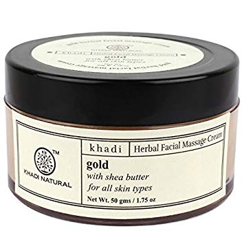 KHADI - Herbal Facial Massage Cream Gold - 50g