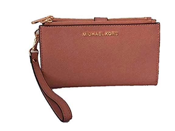 Michael Kors Women's Jet Set Travel Dbl Zip Wristlet