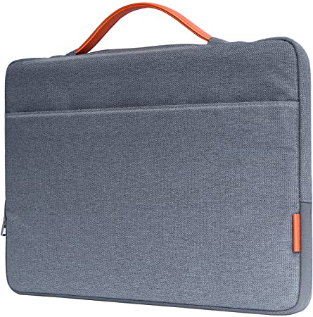 MoKo 13-13.5 Inch Laptop Sleeve Bag, Waterproof Nylon Carrying Briefcase Handbag Fits MacBook Air 13-inch Retina 2020-2016, MacBook Pro 13" 2016-2019, Surface Book/Surface Laptop 13.5" - Dark Gray