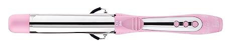 CHI x Barbie Dream Pink Curling Iron, 1.25" - Includes Compact Mirror and Carrying Bag for Perfect Curls Wherever You Go