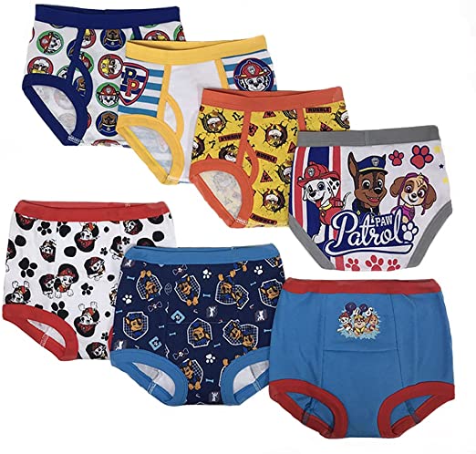 Nickelodeon Toddler Boys' Paw Patrol 3pk Training Pants and 4pk Briefs,PAW