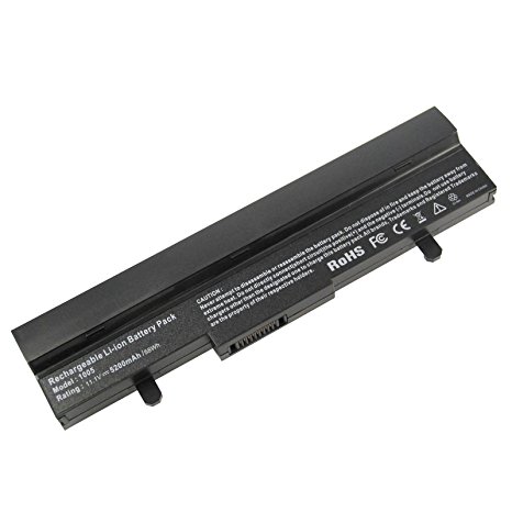 AC Doctor INC 10.8V 5200mAh 6-Cell Black Laptop Battery Replacement for Asus AL31-1005 AL32-1005 PL31-1005 PL32-1005 ML31-1005 New