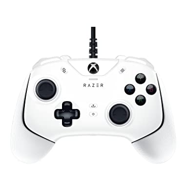 Razer Wolverine V2 Wired Gaming Controller for Xbox Series X|S, Xbox One, PC: Remappable Front-Facing Buttons - Mecha-Tactile Action Buttons and D-Pad - Trigger Stop-Switches - White