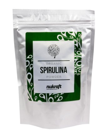 Organic Spirulina Powder by Nukraft 1kg also available in 250g and 500g