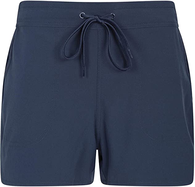 Mountain Warehouse Womens Stretch Board Shorts - UV Protection Ladies Swim Shorts, Stretchable Swimwear, Lightweight, Quick Dry - for Summer, Surfing, Beach & Poolside