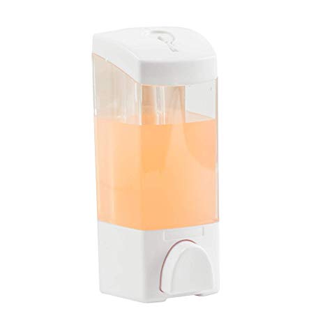 XiangYi Shower Soap Dispenser 300ML Wall Mounted for Kitchen Shower and Bathroom, Two Options for Installation