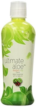 Ultimate Aloe Strawberry Kiwi Juice - Single Bottle (32 oz./946.3 ml.) by Market America