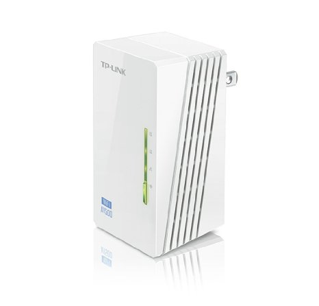 TP-LINK WiFi Powerline Adapter AV500 up to 300Mbps Add-On Extender TL-WPA4220