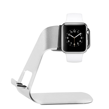 Archeer Apple Watch Stand, 2-in-1 Charging Stand Holder for Apple Watch & iPhone, iPhone 6s/6/5s/5, iWatch Basic/Sport/Edition Model