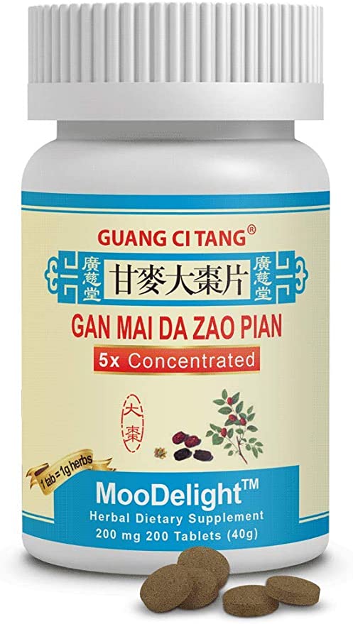 Guang Ci Tang - Gan Mai Da Zhao Pian (MooDelight™) - 1 Bottle